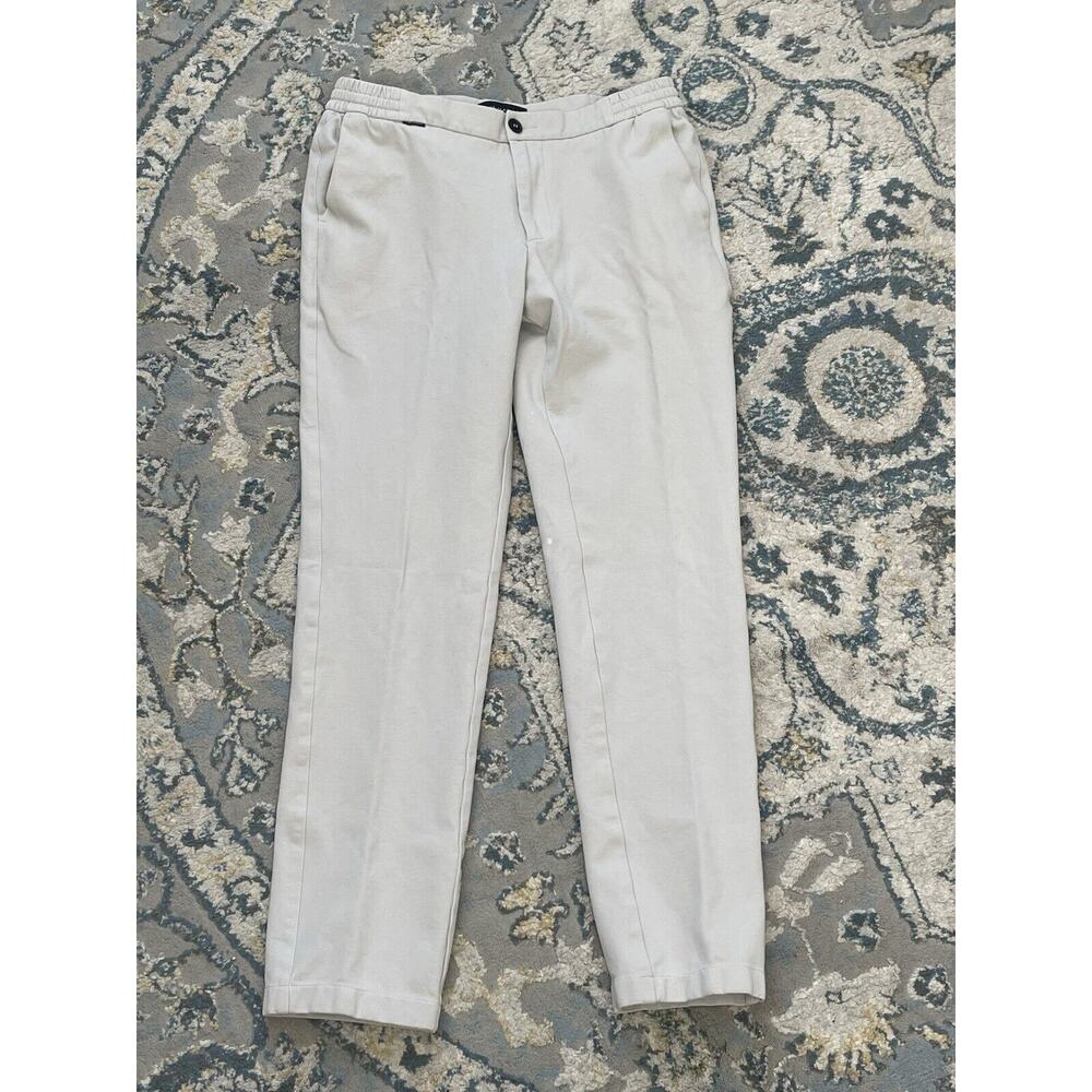 Mr Marvis Trouser Chino Sweatpants Gullwings Gray Comfort Travel Men’s 32x31